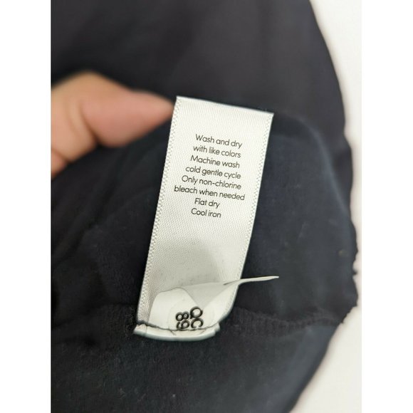 Athleta Dress Pronto Pleated Dolman Short Sleeve Mini Stretch sz small tall - Picture 7 of 10